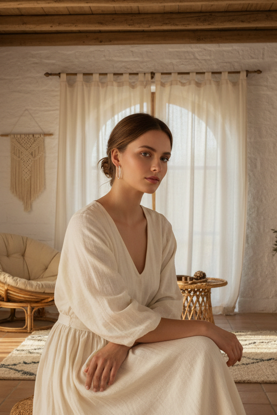 Créoles Héliora – Argent 925 rhodié & éclat de zirconium, 40 mm de pure lumière pour une allure luxe, moderne et irrésistiblement chic.