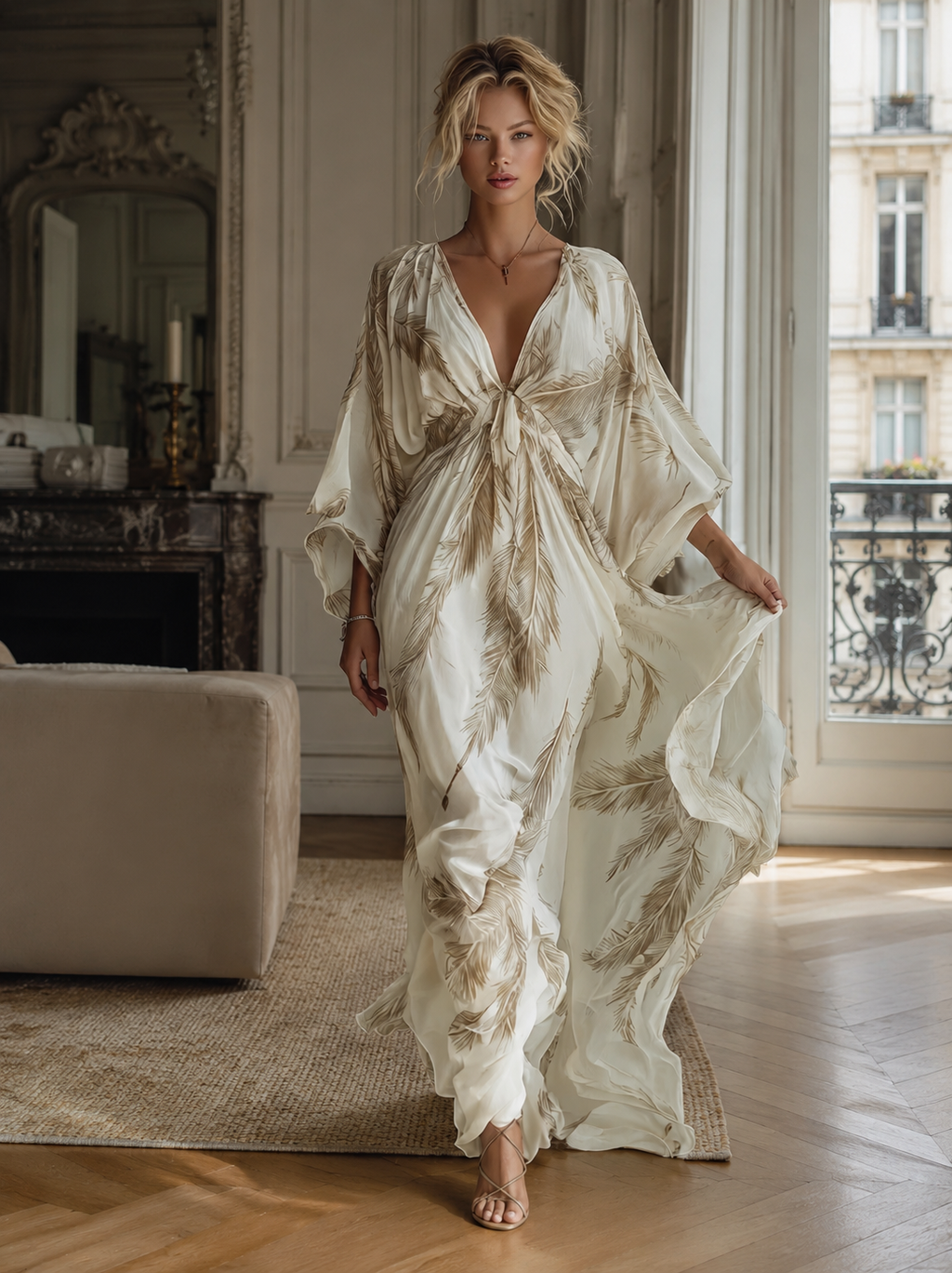 Robe Évasion Bohème – Élégance Couture et Esprit Riviera