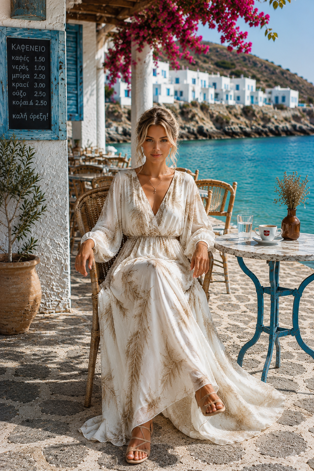 Robe Évasion Bohème – Élégance Couture et Esprit Riviera