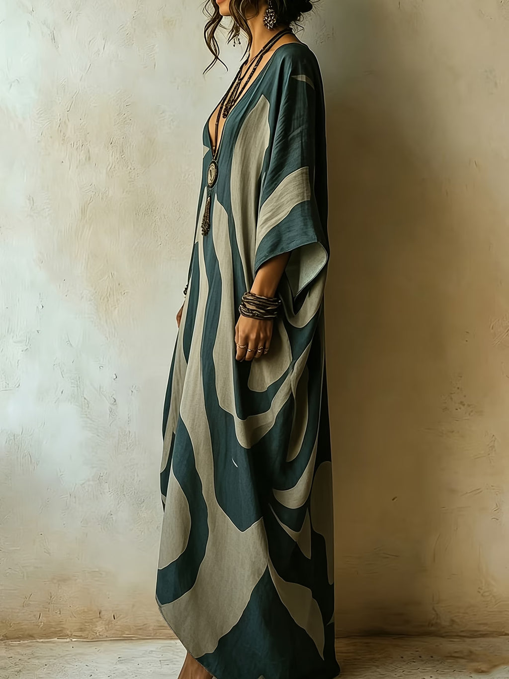 Kaftan Mykonos Élégance — Vogue Française