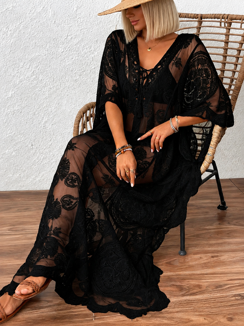 Kimono de Plage Femme Sarah — Vogue Française
