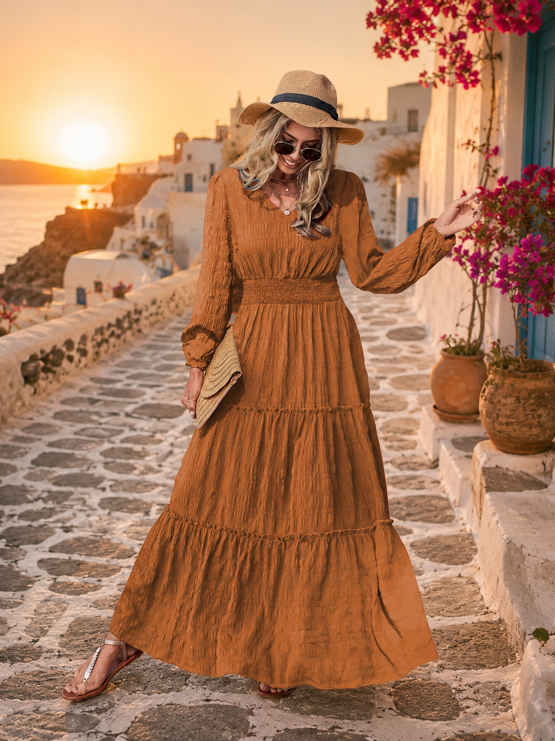 Robe Longue Éléonore — Vogue Française