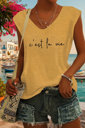 T-shirt Femme Carré d'Or nature — Vogue Française